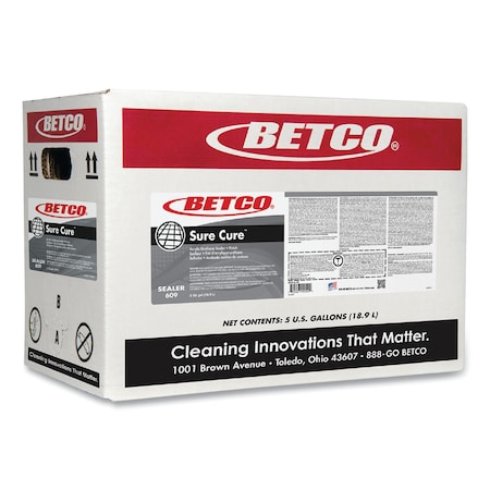 Betco Cleaners & Detergents, 5 gal Bag-in-Box, Liquid 609B500